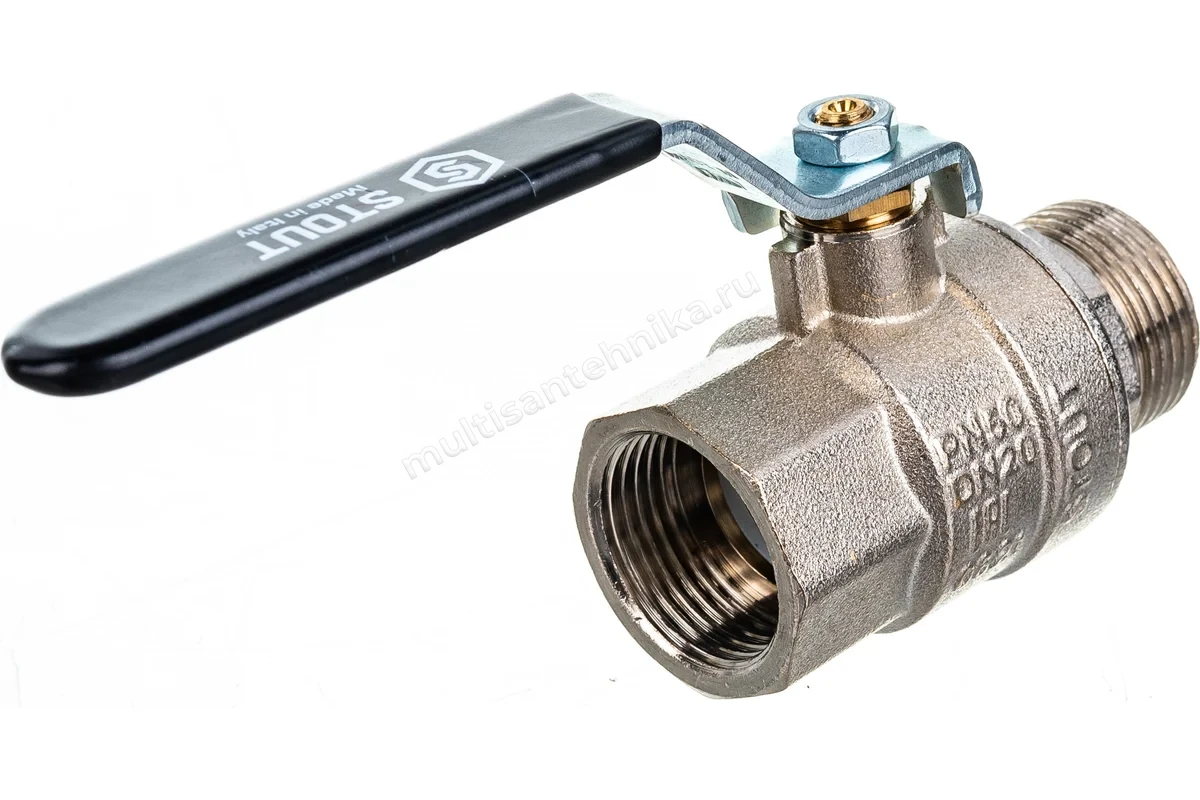 Кран Stout шаровой полнопроходной 3/4" SVB-0003-000020