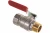 Кран Rommer шаровой полнопроходной 1/2" ВН/НР RBV-0002-0210315