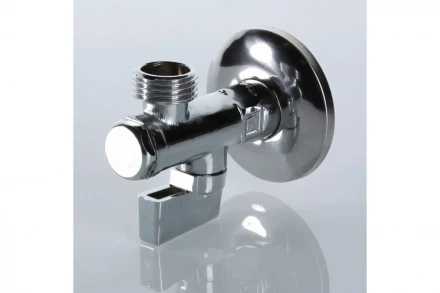 Шаровой угловой кран с фильтром для подключения сантехнических приборов 1/2х1/2 Valtec VT.282.N.0404