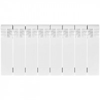 Биметаллический радиатор STOUT Vega 200 BM 8 секции боковое подключение SRB-1310-020008