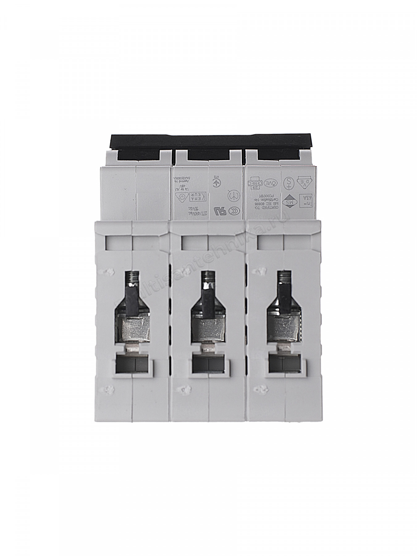 Автоматический выключатель ABB 3-полюсный S203 C63 2CDS253001R0634