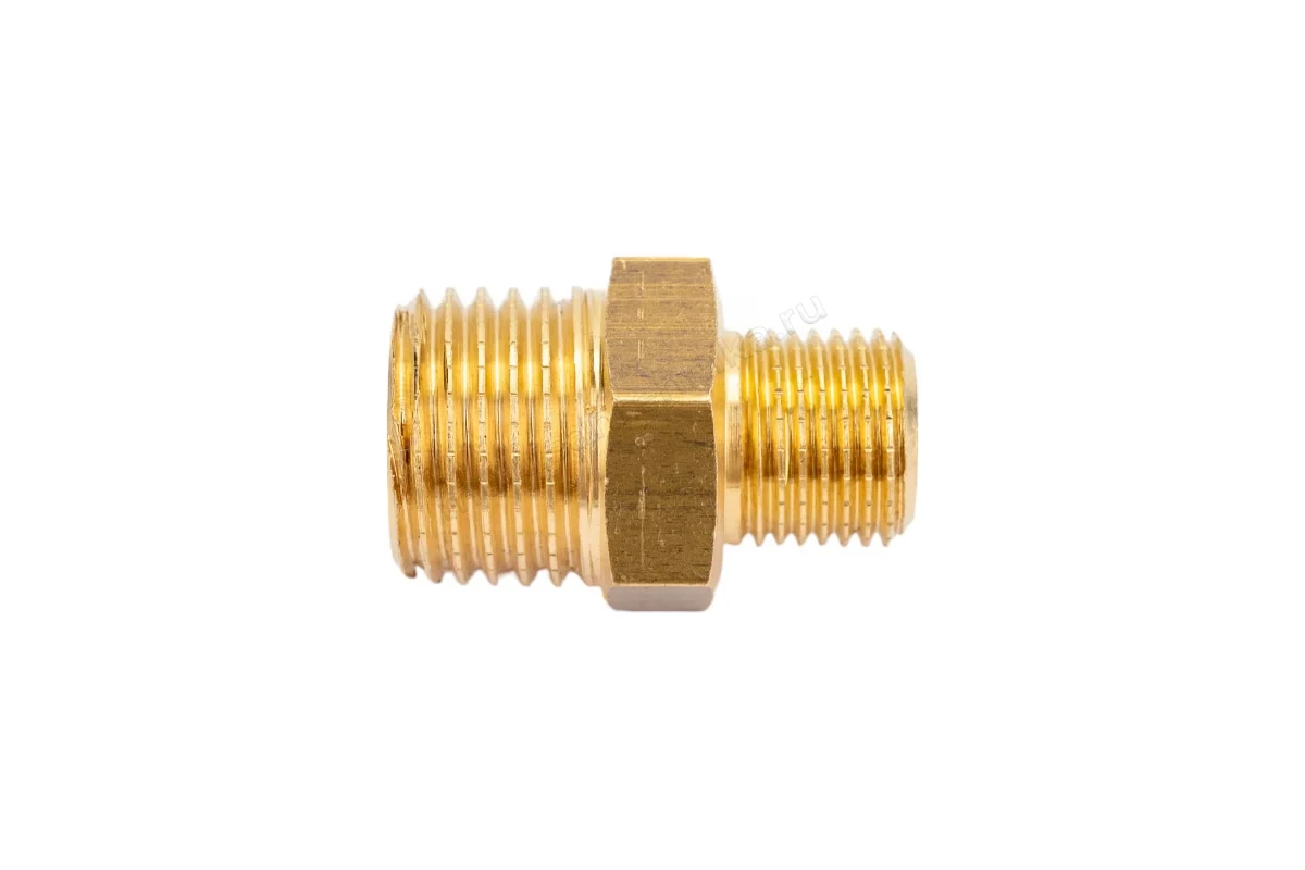 Ниппель STOUT переходной наружная резьба 1/4"x1/8" SFT-0003-001418
