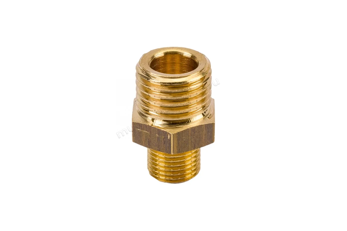 Ниппель STOUT переходной наружная резьба 1/4"x1/8" SFT-0003-001418
