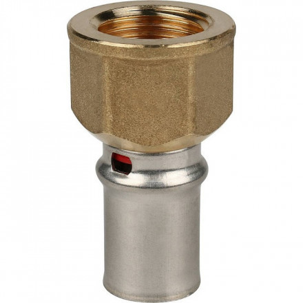 Переходник STOUT с внутренней резьбой 1/2х20 прессовой винтовой SFP-0002-001220