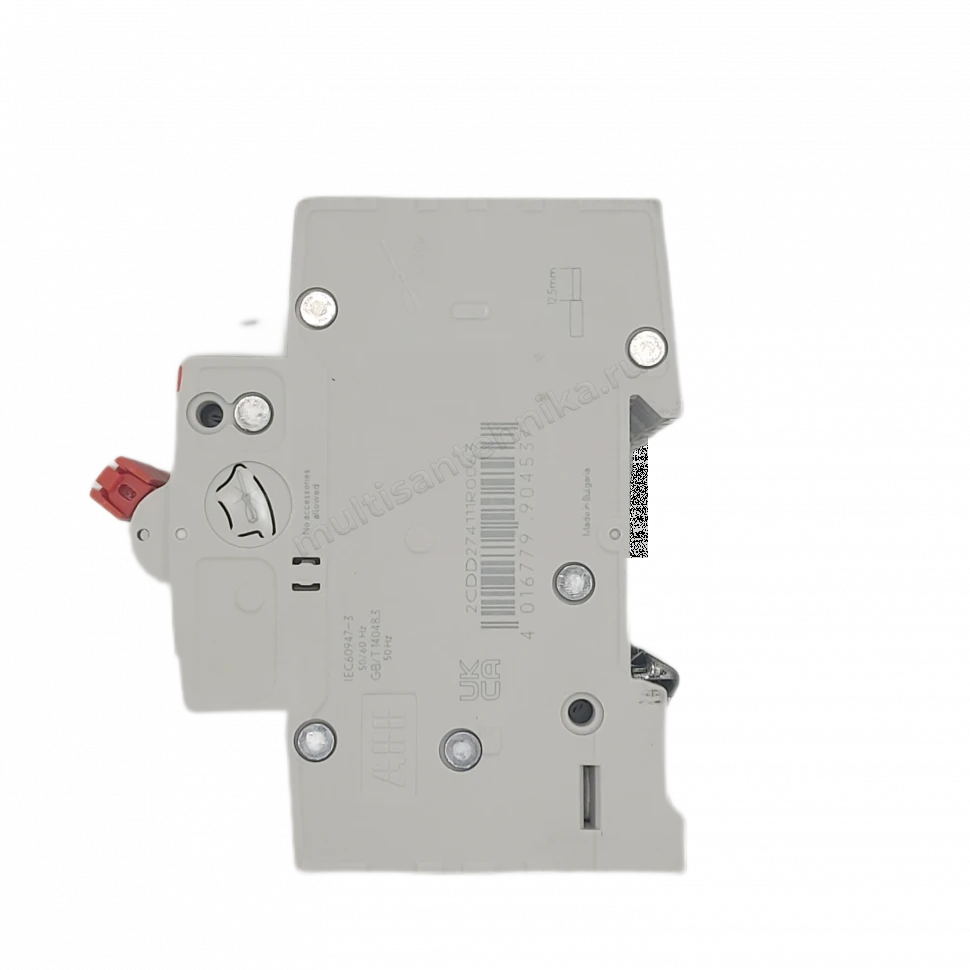 Рубильник ABB 4-полюсный SHD204/63 красный рычаг 2CDD274111R0063