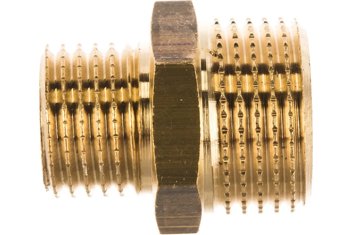 Ниппель STOUT переходной наружная резьба 3/8"x1/4" SFT-0003-003814