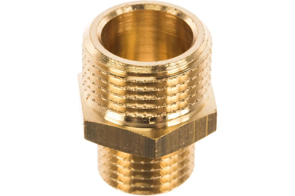 Ниппель STOUT переходной наружная резьба 3/8"x1/4" SFT-0003-003814
