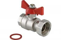 Шаровой кран Valtec с накидной гайкой 3/4"x1" внутренняя-внутренняя VT.241.N.0506