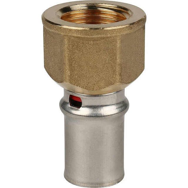 Переходник STOUT с внутренней резьбой 3/4х20 прессовой винтовой SFP-0002-003420