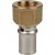 Переходник STOUT с внутренней резьбой 3/4х20 прессовой винтовой SFP-0002-003420