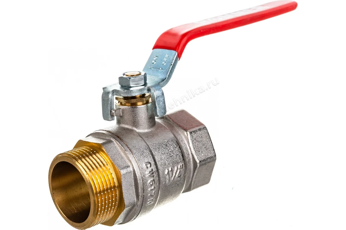 Кран Rommer шаровой полнопроходной 1 1/4" ВН/НР RBV-0002-0210332