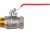 Кран Rommer шаровой полнопроходной 1 1/4" ВН/НР RBV-0002-0210332