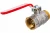Кран Rommer шаровой полнопроходной 1 1/4" ВН/НР RBV-0002-0210332