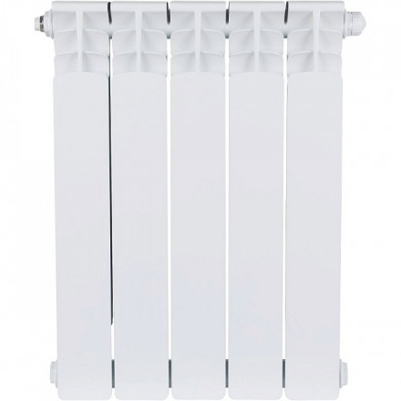 Биметаллический радиатор STOUT Space 500 5 секции нижнее правое подключение SRB-0320-050005