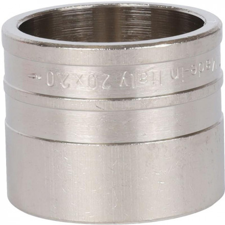 Монтажная гильза STOUT для труб из сшитого полиэтилена никелированная 20x2 SFA-0020-002002