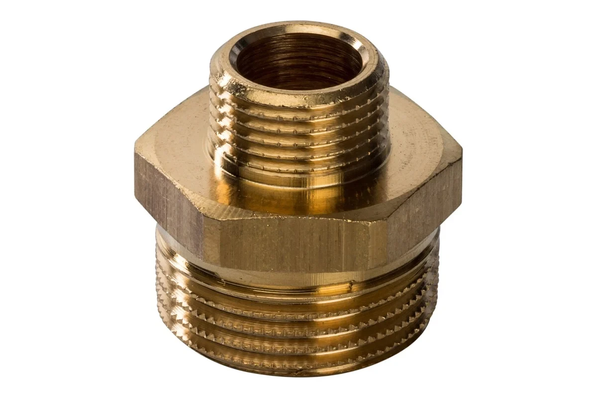 Ниппель STOUT переходной наружная резьба 3/4"x3/8" SFT-0003-003438