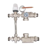 Насосно-смесительный узел TIM для теплого пола (без насоса) JH-1039
