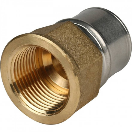 Переходник STOUT с внутренней резьбой 1х26 прессовой винтовой SFP-0002-000126