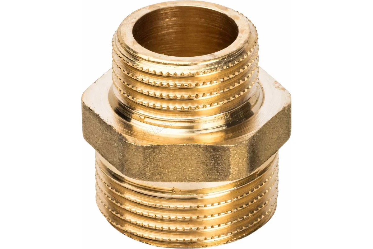 Ниппель STOUT переходной наружная резьба 3/4"x1/2" SFT-0003-003412