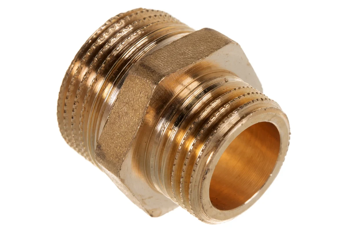Ниппель STOUT переходной наружная резьба 3/4"x1/2" SFT-0003-003412