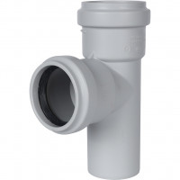 Тройник STOUT канализационная бесшумная D58х87° SKB-0016-585887