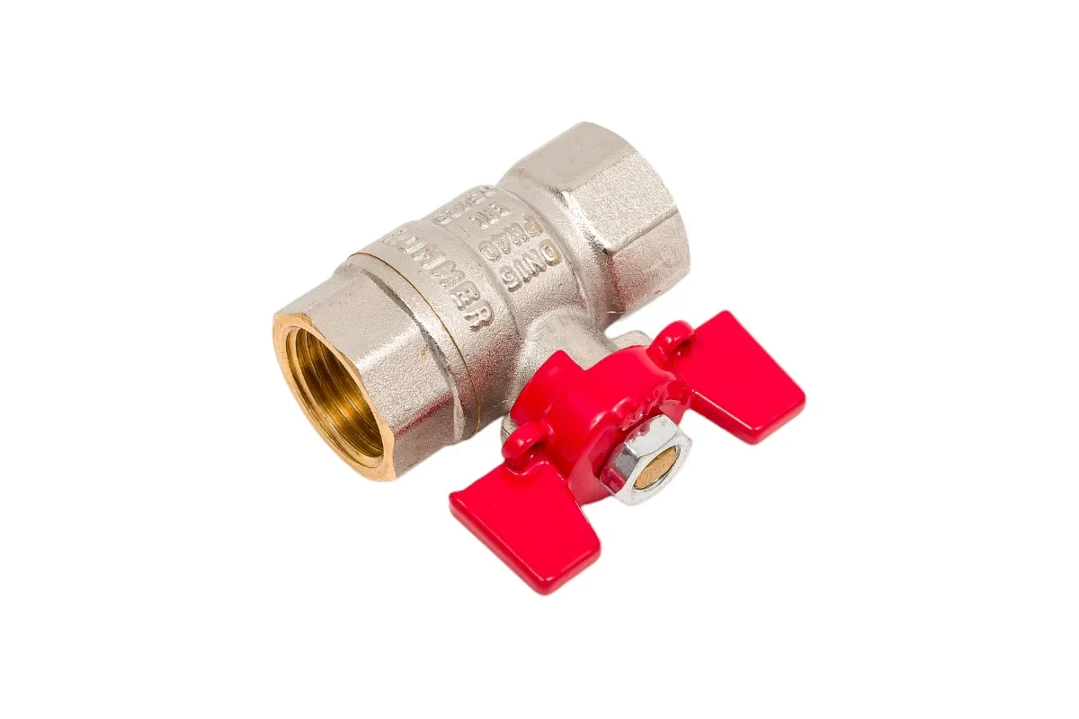 Кран Rommer шаровой полнопроходной 1/2" ВН/ВН RBV-0003-0110215