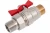 Шаровой кран VALTEC BASE с полусгоном 1/2 нар.-нар. VT.226.N.04