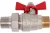 Шаровой кран VALTEC BASE с полусгоном 1/2 нар.-нар. VT.226.N.04
