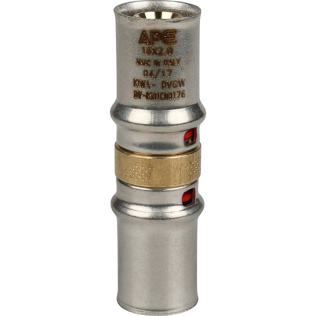 Муфта соединительная STOUT равнопроходная прессовая 16x16 SFP-0003-001616