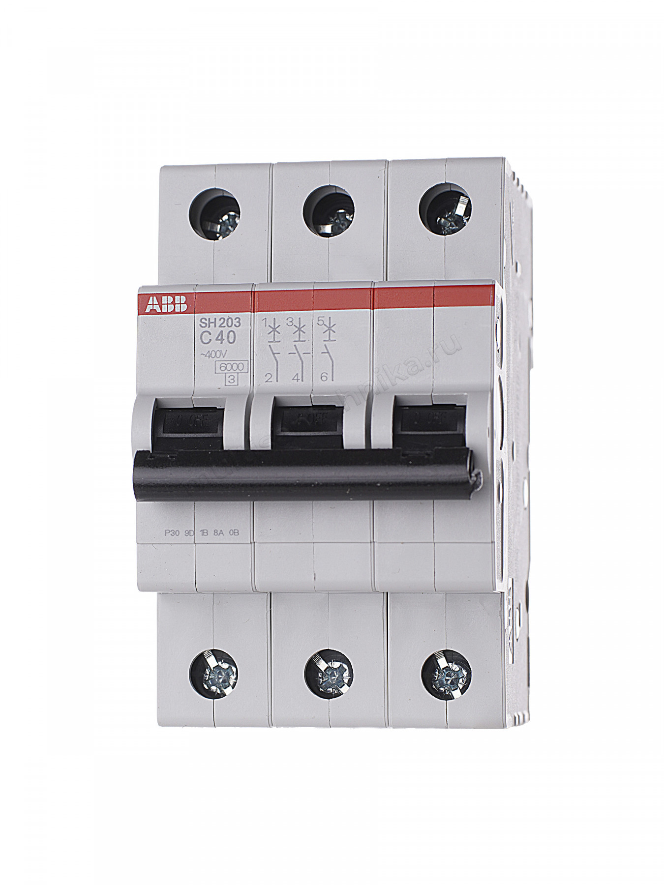 Автоматический выключатель ABB 3-полюсный SH203 C40 2CDS213001R0404