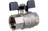 Кран Stout шаровой полнопроходной бабочка 1" SVB-0002-000025