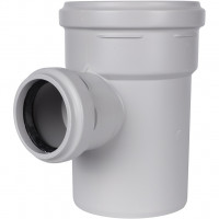 Тройник STOUT канализационная бесшумная D58х110x87° SKB-0016-115887