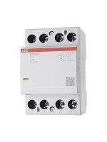 Контактор ABB ESB63-40N-01 модульный (63А АС-1, 4НО), катушка 24В AC/DC 1SAE351111R0140