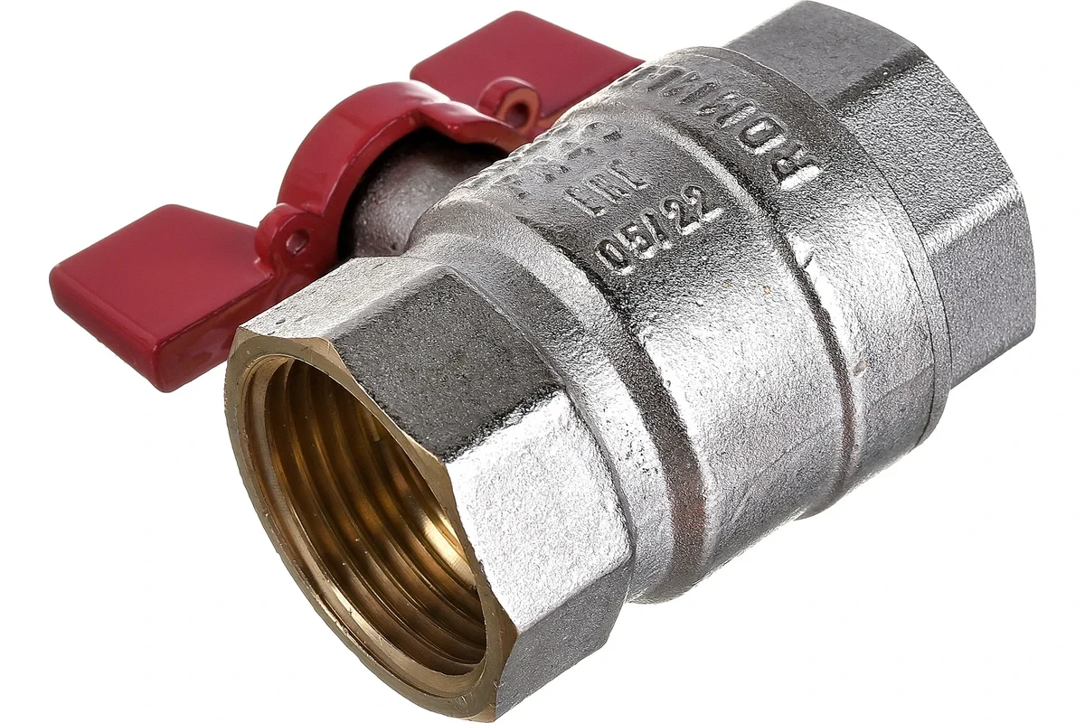 Кран Rommer шаровой полнопроходной 1" ВН/ВН RBV-0003-0110225