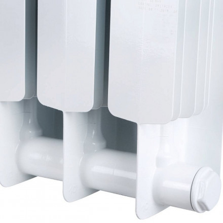 Биметаллический радиатор STOUT Space 500 9 секции нижнее правое подключение SRB-0320-050009