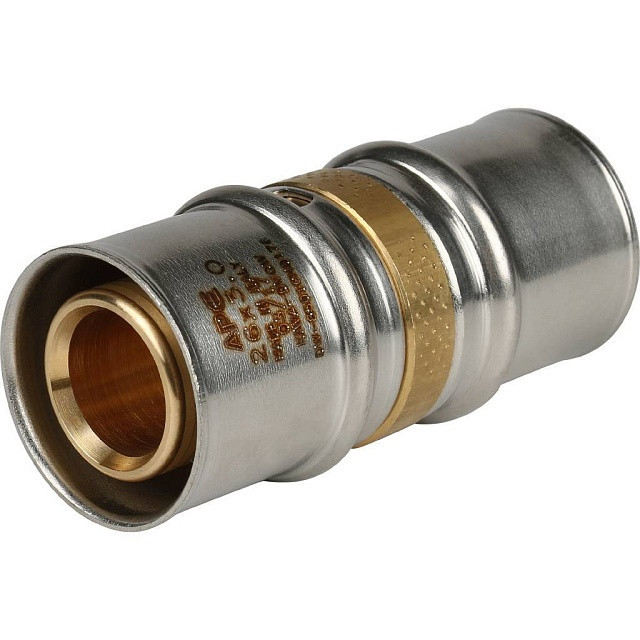 Муфта соединительная STOUT равнопроходная прессовая 26x26 SFP-0003-002626