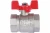 Кран Rommer шаровой полнопроходной 1 1/4" ВН/ВН RBV-0003-0110232
