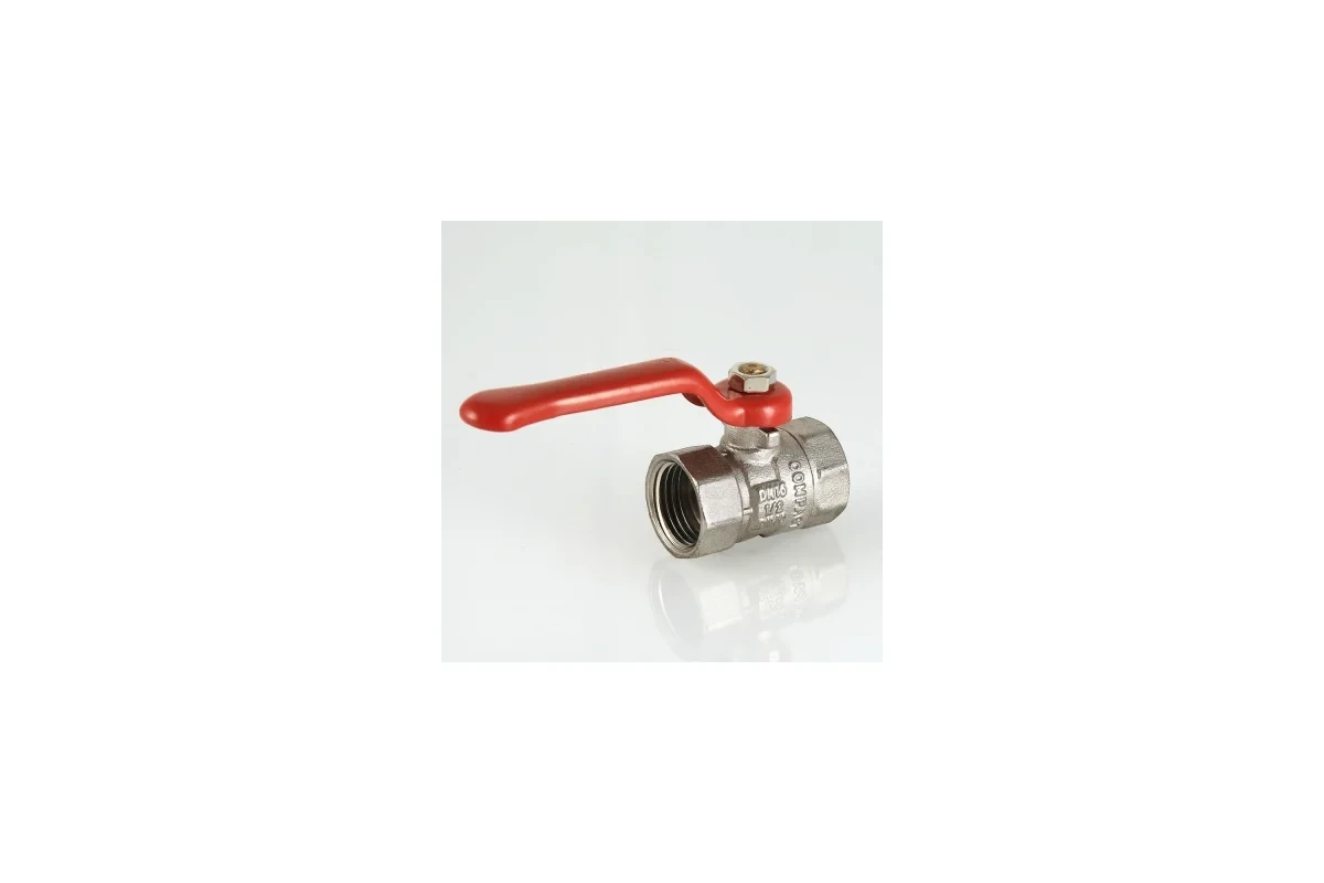Шаровой кран VALTEC COMPACT, стальная рукоятка 3/4" вн.-вн. VT.090.N.05