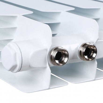 Биметаллический радиатор STOUT Space 500 10 секции нижнее правое подключение SRB-0320-050010