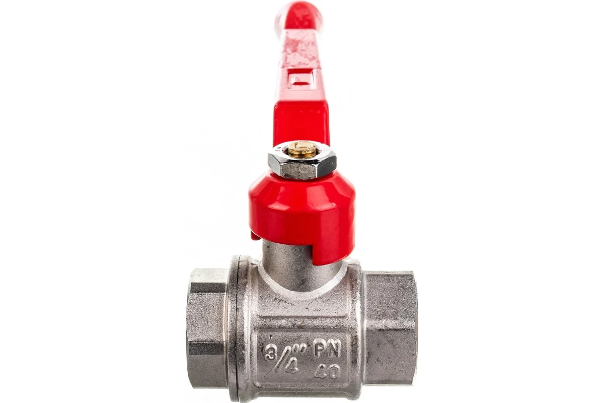 Шаровой кран VALTEC трехходовой, тип L 3/4 вн.-вн.-вн. VT.360.N.05
