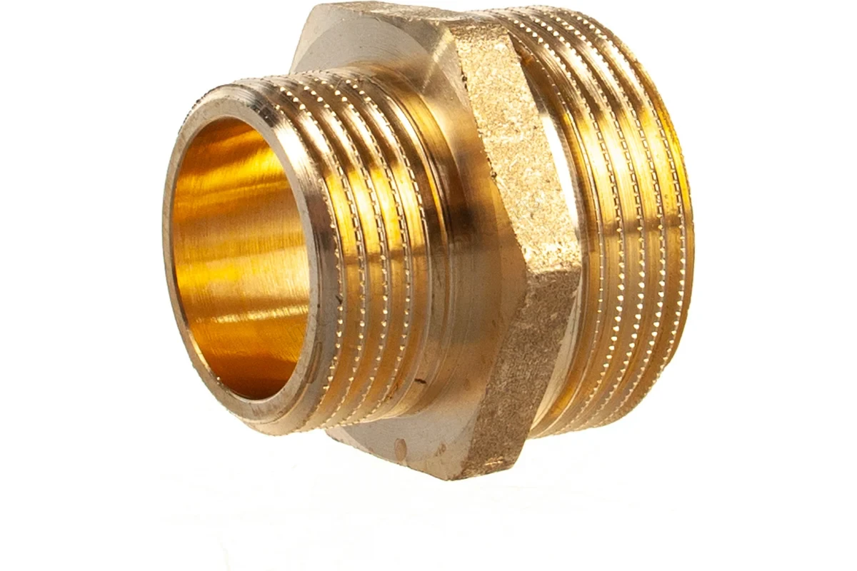 Ниппель STOUT переходной наружная резьба 1 1/4"x1" SFT-0003-001141