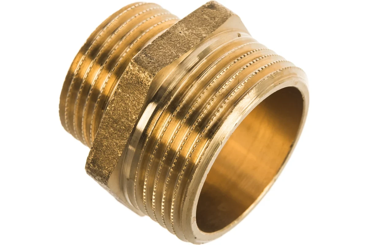 Ниппель STOUT переходной наружная резьба 1 1/4"x1" SFT-0003-001141