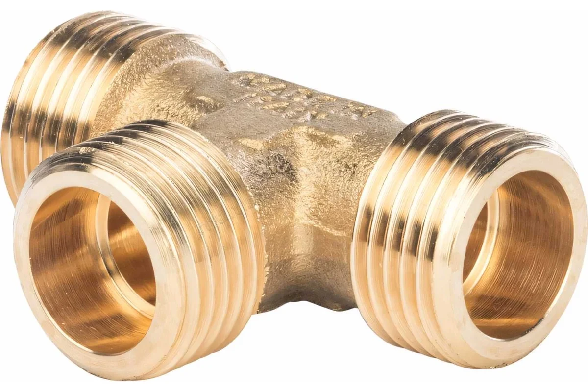 Тройник STOUT наружная резьба 1/2" SFT-0017-121212