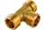 Тройник STOUT наружная резьба 1/2" SFT-0017-121212