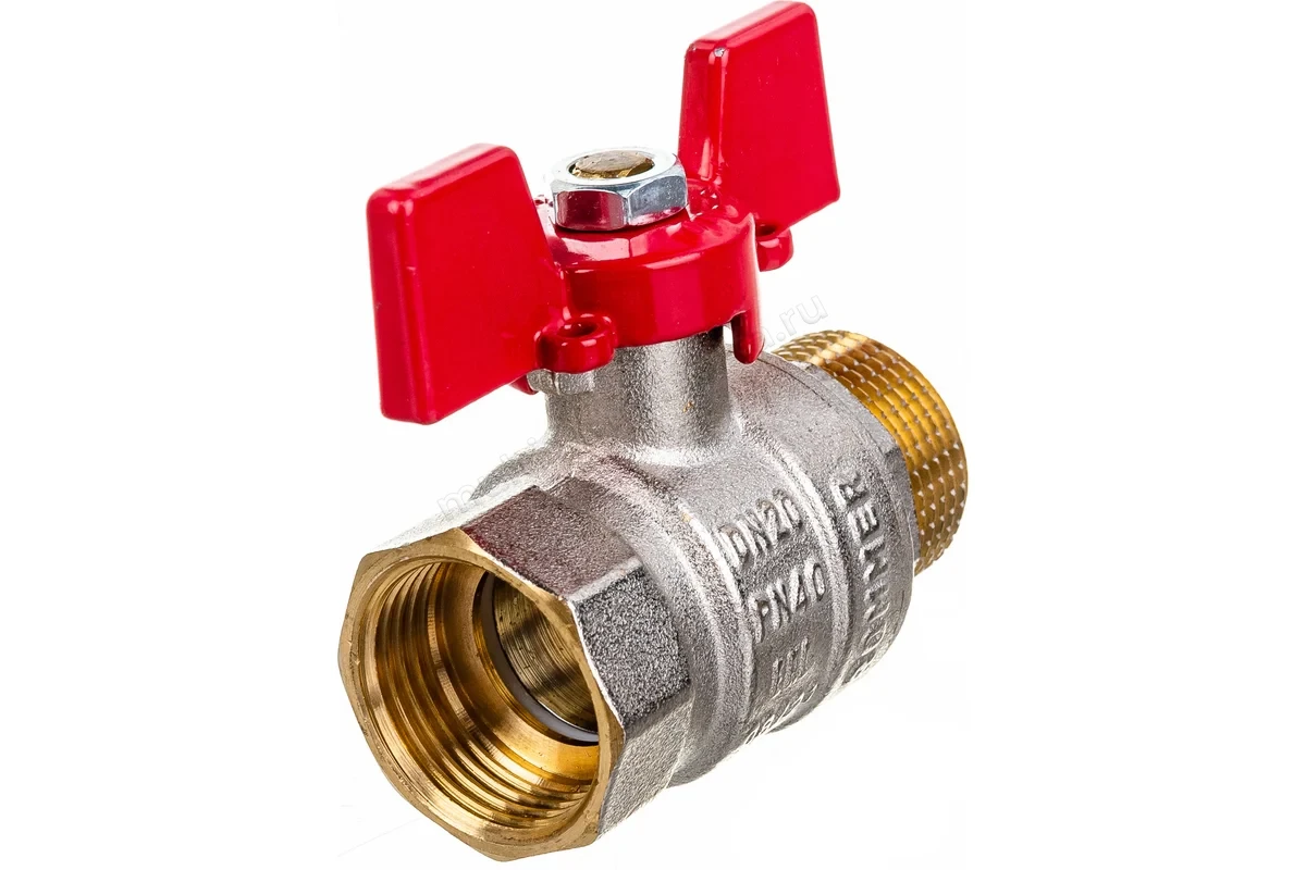 Кран Rommer шаровой 3/4" полнопроходной ВН/НР RBV-0004-0210220