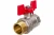 Кран Rommer шаровой 3/4" полнопроходной ВН/НР RBV-0004-0210220