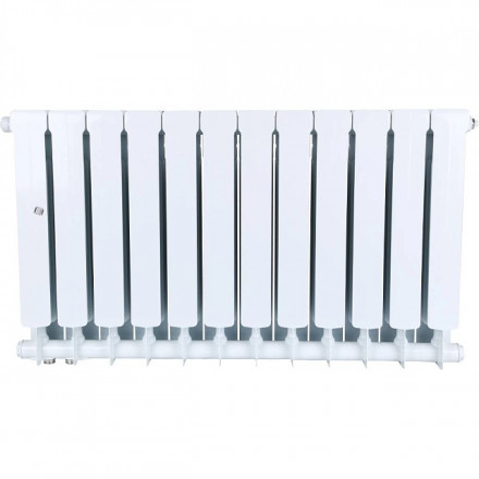 Биметаллический радиатор STOUT Space 500 12 секции нижнее правое подключение SRB-0320-050012