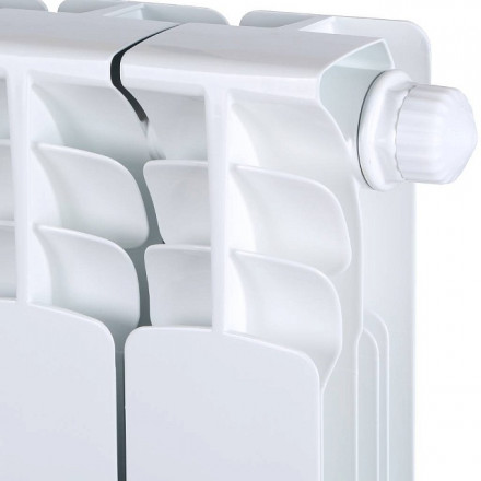 Биметаллический радиатор STOUT Space 500 12 секции нижнее правое подключение SRB-0320-050012