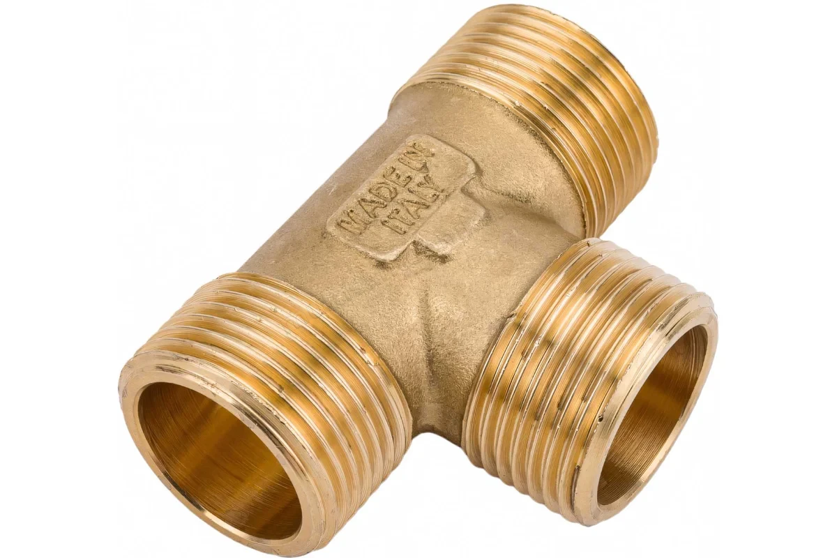 Тройник STOUT наружная резьба 3/4" SFT-0017-343434