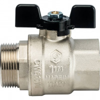 Кран Stout шаровой полнопроходной бабочка 1 1/4" SVB-0004-000032